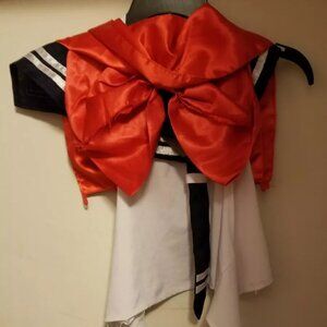 USA XS Women Sailor Suit Cosplay Costume Sleepwear Set
